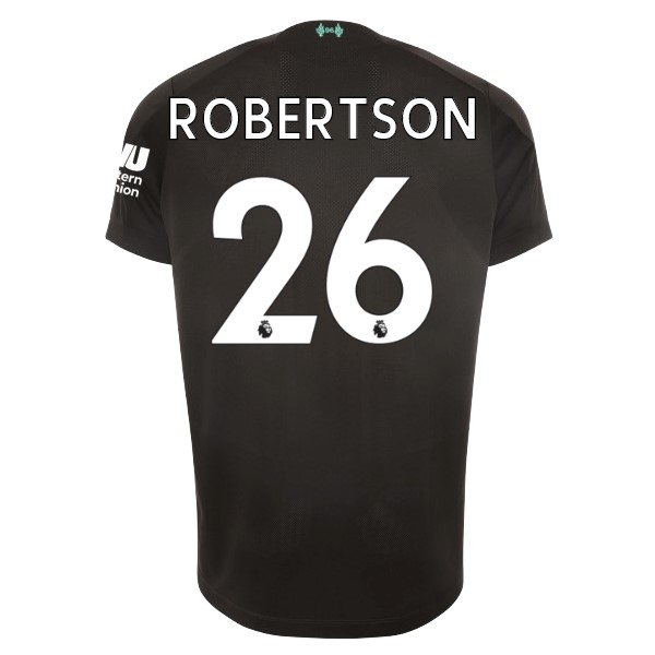 Camiseta Liverpool NO.26 Robertson 3ª Kit 2019 2020 Negro